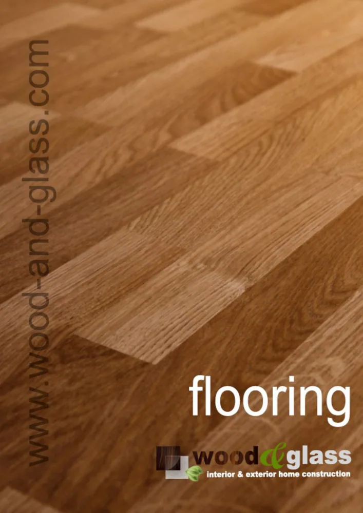 Εξώφυλλο καταλόγου Ξύλινα δάπεδα & επενδύσεις